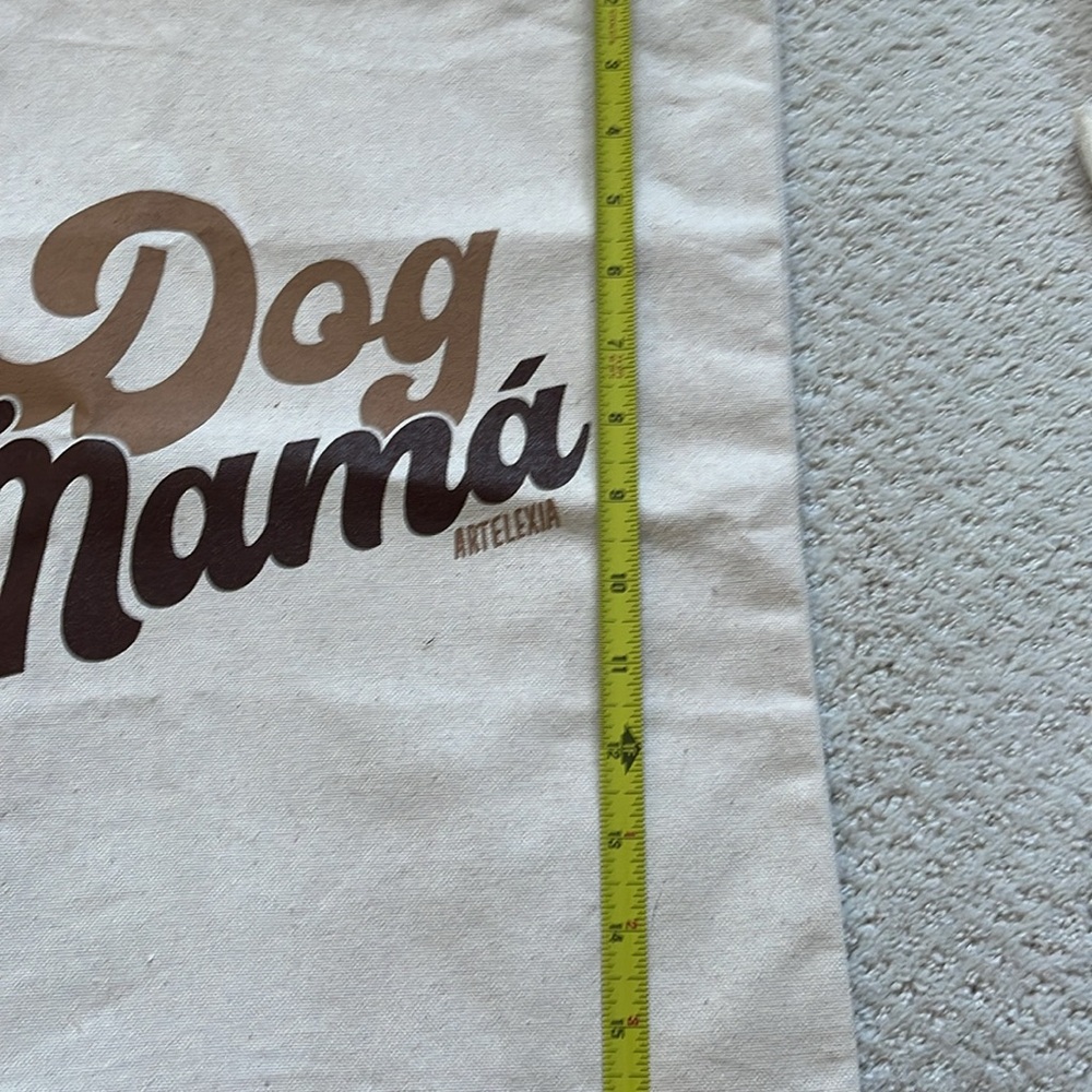 Canvas tote - dog mama - Picture 3 of 4